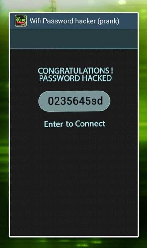 WiFi Password Cracker App-joke screenshot 1