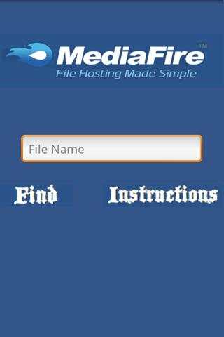 MediaFire screenshot 1
