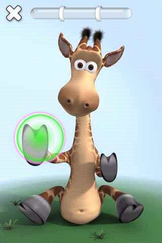 Talking Gina the Giraffe Free screenshot 2