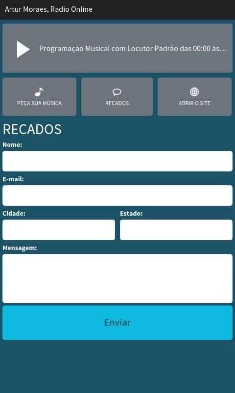 Rádio Artur Moraes Online screenshot 1