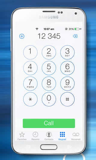 iOS 8 Call Dialer screenshot 1
