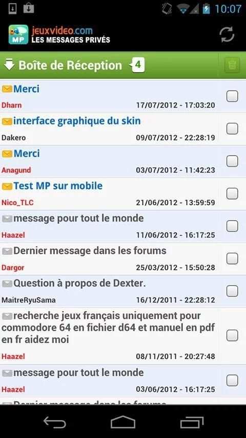 Jeuxvideo.com MP screenshot 3
