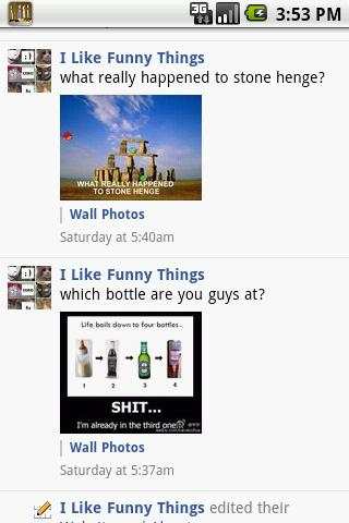 Like Funny Things On Facebook screenshot 2