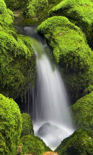 3D Waterfall LWP HD screenshot 1