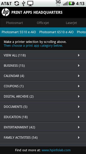 HP Print Apps HQ screenshot 1