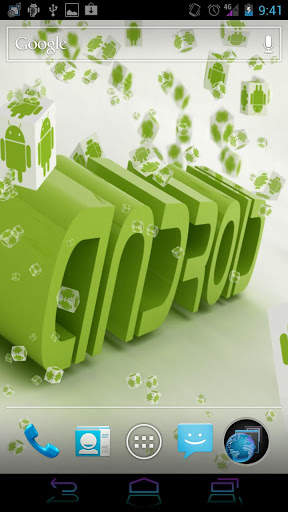 Live Wallpaper - AnDroid Cubes screenshot 4