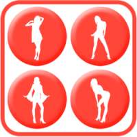 Sexy Naughty Girls Stickers