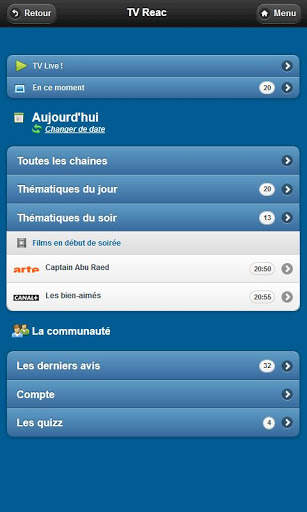 TV Reac - Tv Mobile screenshot 1