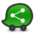 Waze to Whatsapp sharing