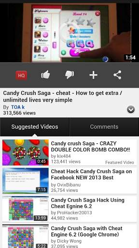 Candy Crush Saga lives Cheats screenshot 4