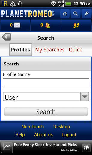 Planet Romeo Browser screenshot 3