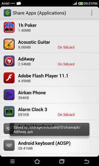 Share Apps (Applications) screenshot 4