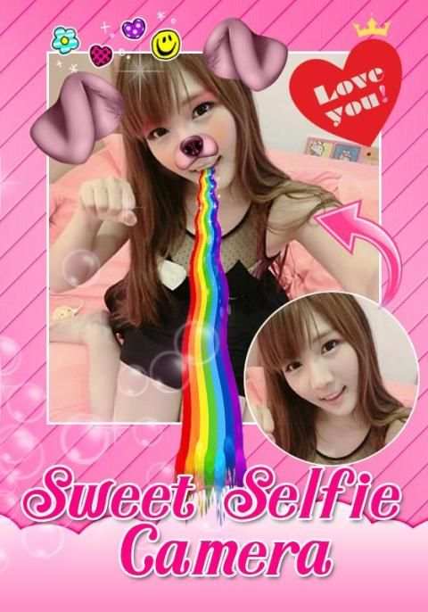 Sweet Selfie Camera Snappic screenshot 2
