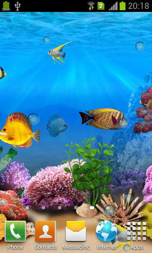 Aquarium free live wallpaper screenshot 2