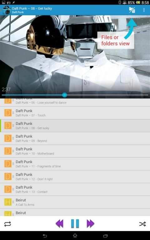 Music Folder Player (original) скриншот 15