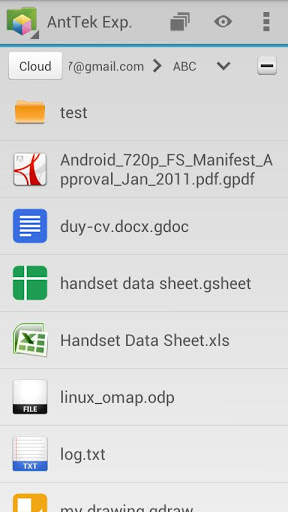 Google Drive Client screenshot 2