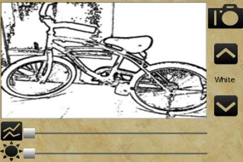 Camera paper drawing effect screenshot 2
