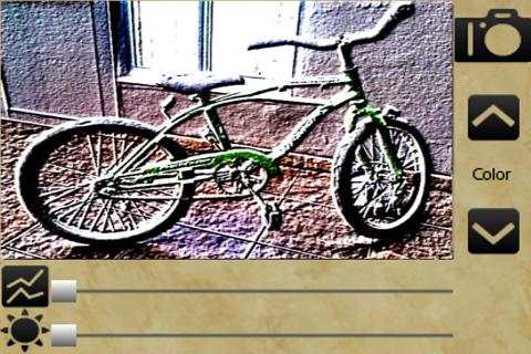 Camera paper drawing effect screenshot 4
