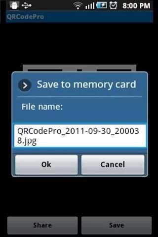 QRCodeLite - QR Code Generator 1 تصوير الشاشة