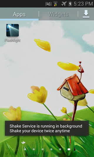 Shake it Flashlight screenshot 4