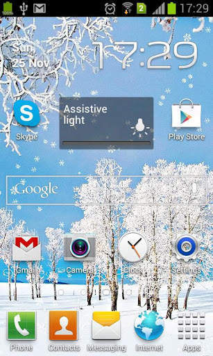 Snow live wallaper free screenshot 1