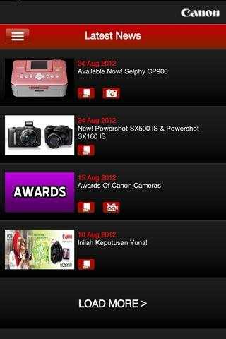 Canon Malaysia screenshot 3
