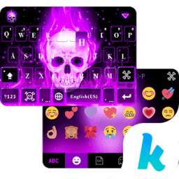 Skeleton Kika Emoji Keyboard