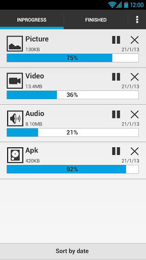 FT Download Manager screenshot 1