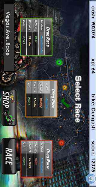 3D Bike Drag Racing screenshot 7