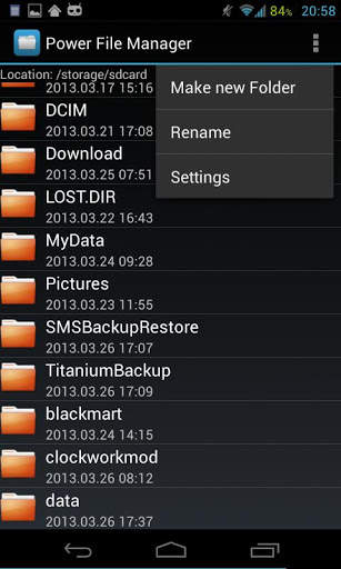 Power File Manager скриншот 2