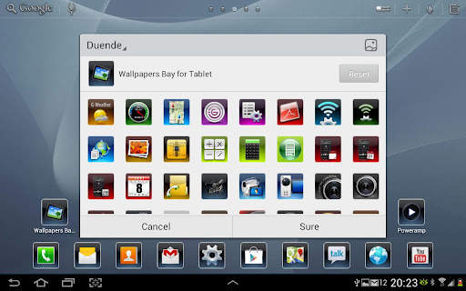 Duende GO Launcher HD Pad screenshot 2