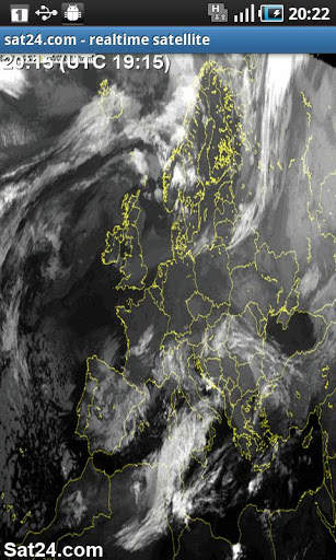 Realtime satellite - sat24.com screenshot 1