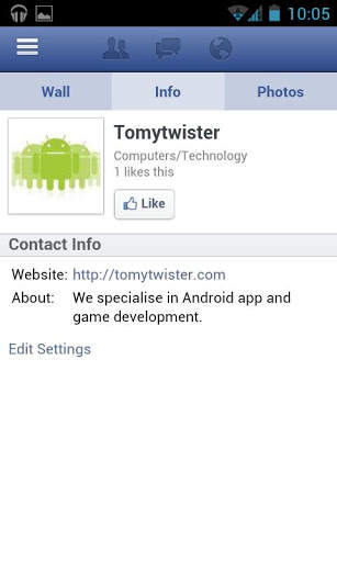 Facebook For Tablets screenshot 1