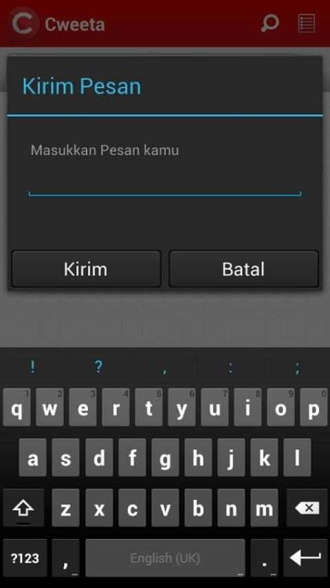 Cweeta Messenger for Android screenshot 3