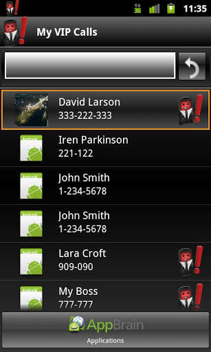 My VIP Calls screenshot 3