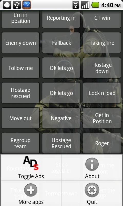 Counter-Strike 1.6 SoundBoard screenshot 3