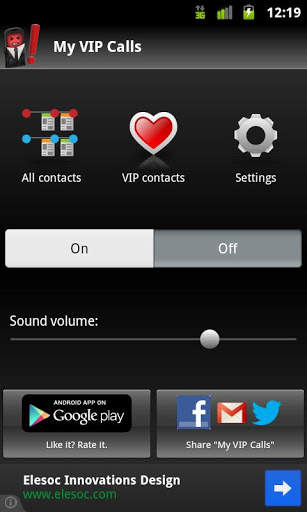 My VIP Calls screenshot 1