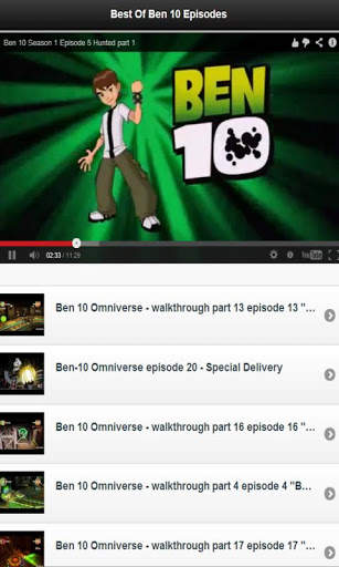 Ben 10 Cartoon Episodes screenshot 1