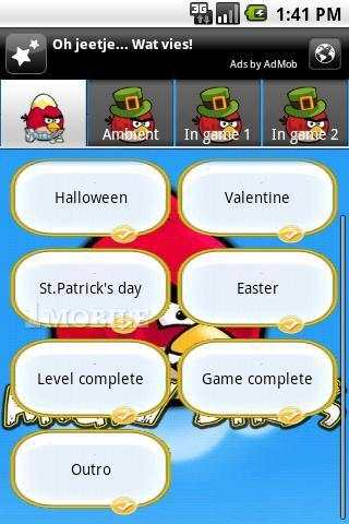 Angry Birds Seasons Sounds स्क्रीनशॉट 1