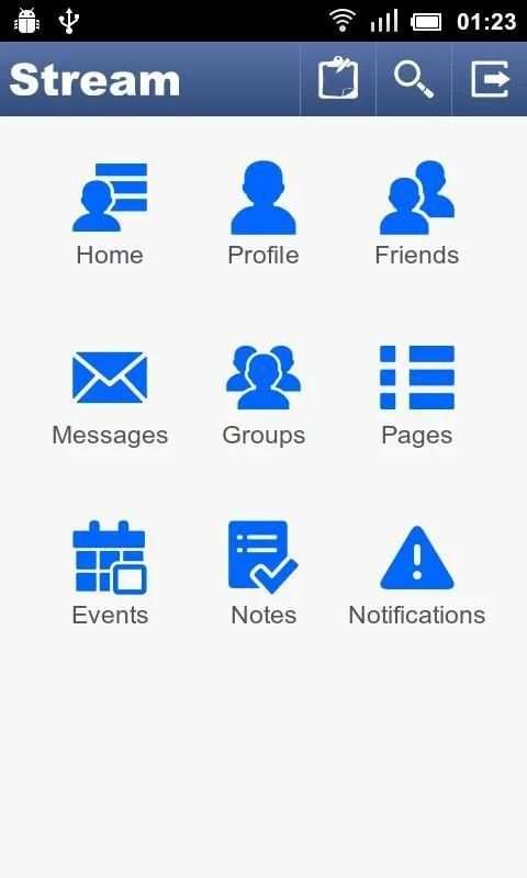 Stream for Android (Facebook) screenshot 4
