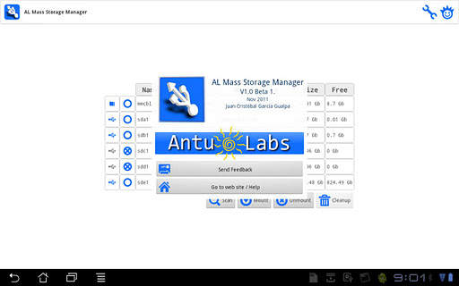 AL Mass Storage Manager 5 تصوير الشاشة