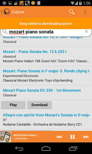 Perfect Music Downloader screenshot 2