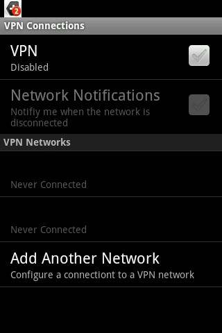 VPN Connections screenshot 1