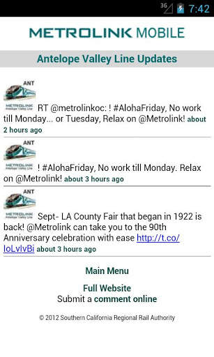 MetroLink Mobile Launcher screenshot 3