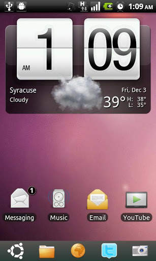 ADW Ubuntu Theme screenshot 1
