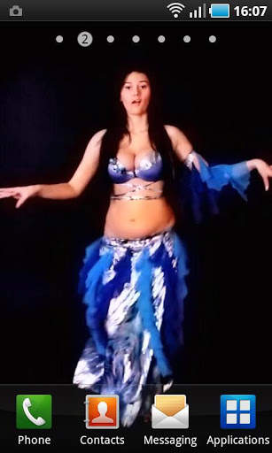 Belly Dancer Live Wallpaper screenshot 1