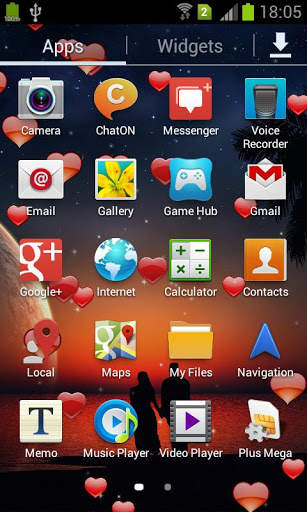 Sweet Heart Live Wallpaper 3 تصوير الشاشة