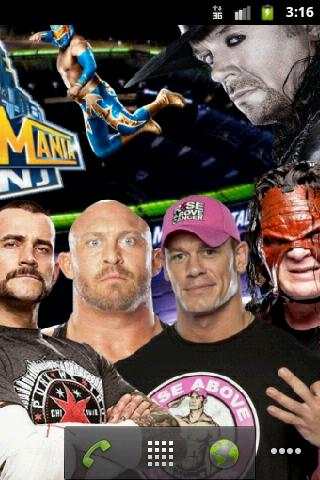 WrestleMania WWE - LWP screenshot 3