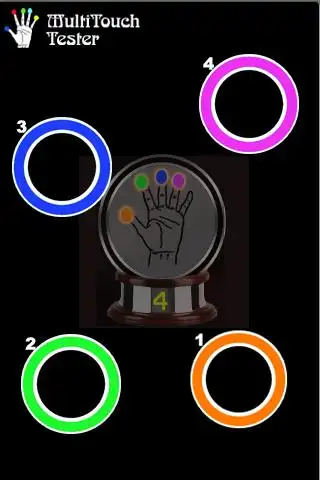 MultiTouch Tester screenshot 3