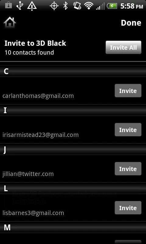 Black Theme for Facebook screenshot 4